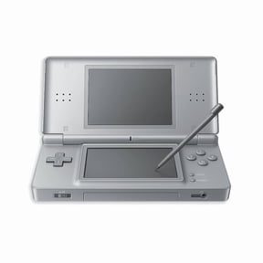 Restored Nintendo DS Lite Game Console, Metallic Silver, 0 MB Data Storage, for Nintendo DS & DSi