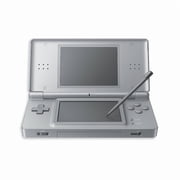 Restored Nintendo DS Lite Game Console, Metallic Silver, 0 MB Data Storage, for Nintendo DS & DSi