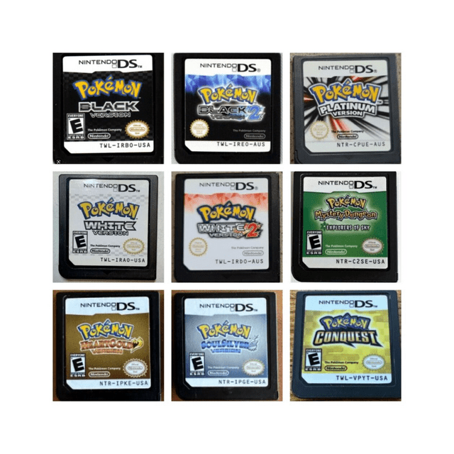 Th game pokemon nds 23 trong 1 cho nintendo ds ndsl ndsi 3ds 2ds xl
