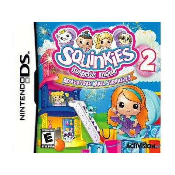 Squinkies 2: Adventure Mall Surprize NDS - Packed with over 600 lovably cute Squinkies in this Nintendo DS
