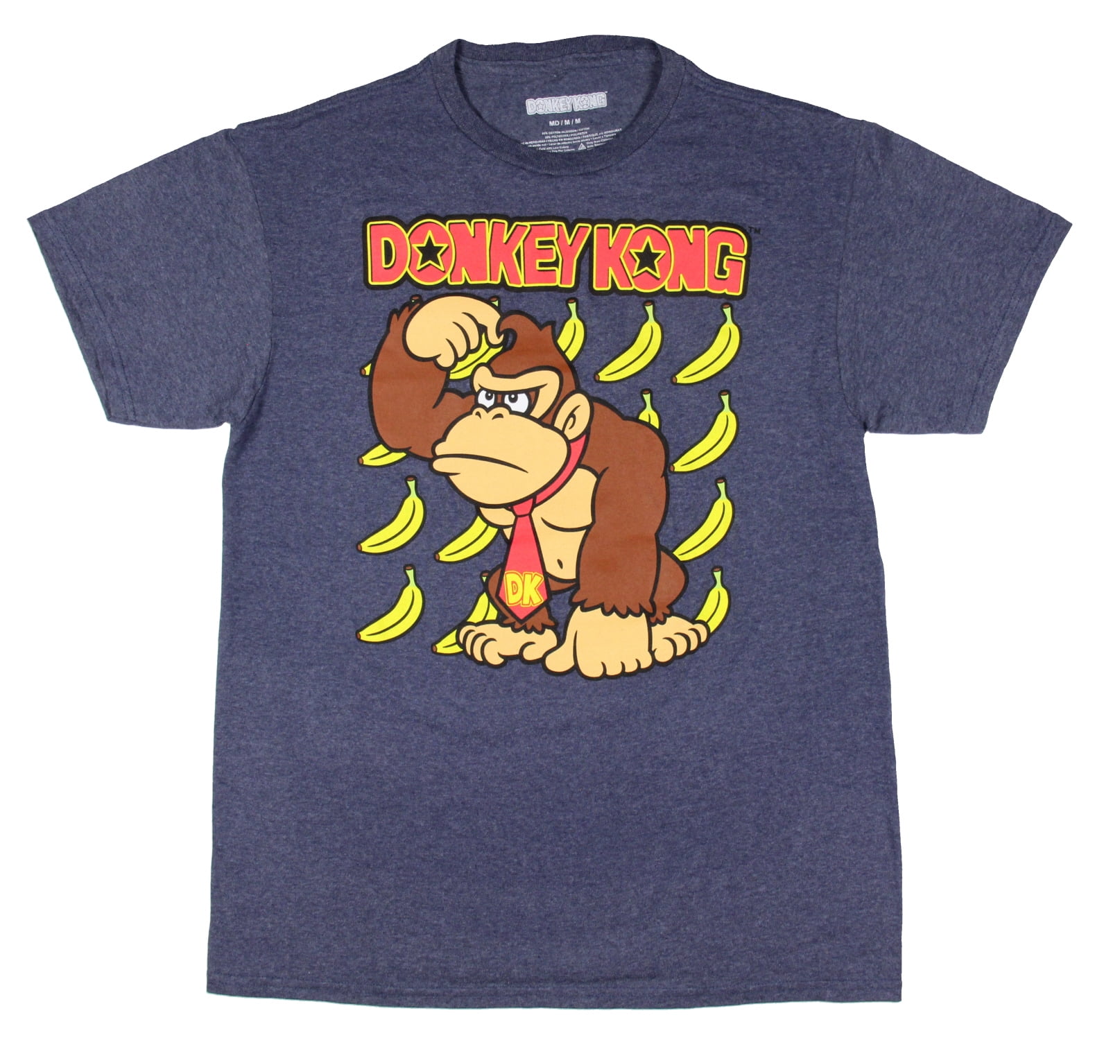 Nintendo Donkey Kong Men's Don't Know Don't Care Adult DK Character T