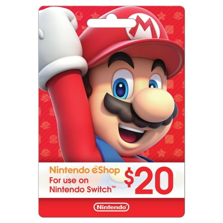 Nintendo Eshop $20 Gift Card [Physical Card]
