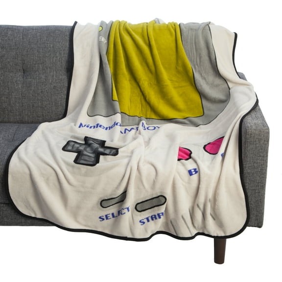 Nintendo Game Boy 48" x 60" Plush Microfleece Throw Blanket