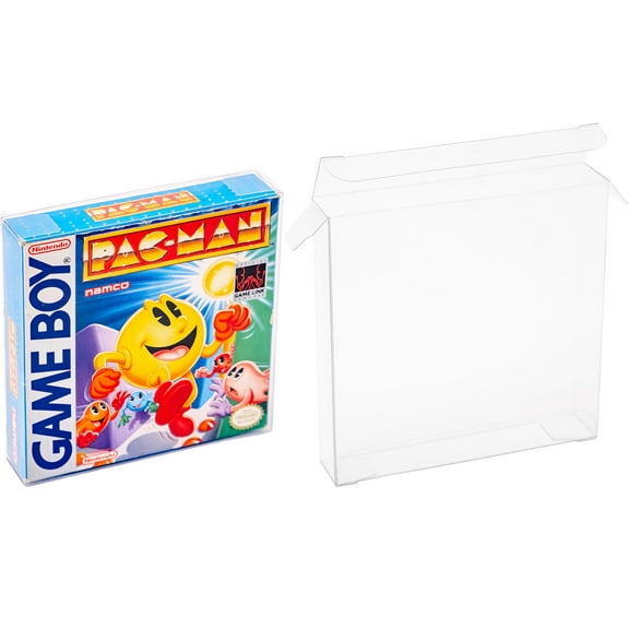 Nintendo Game Boy & Advance Plastic Box Protector Cases Clear .35mm Thick