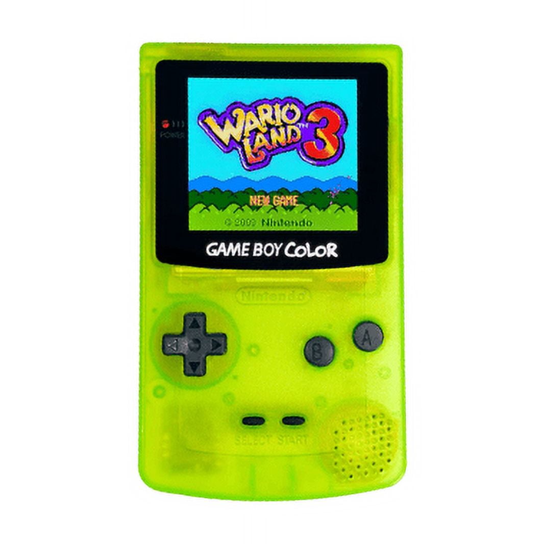Clear Green Original Gameboy Green Nintendo Game Boy Color