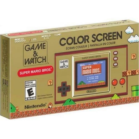 Nintendo Game & Watch: Super Mario Bros. Handheld Classic Collectible Console