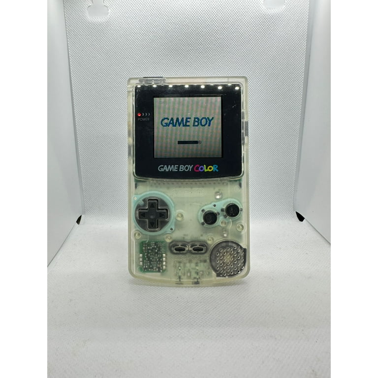 Nintendo GameBoy Color Clear Console GBC Tested 100 OEM Authentic Console Works Great Rare Collectable