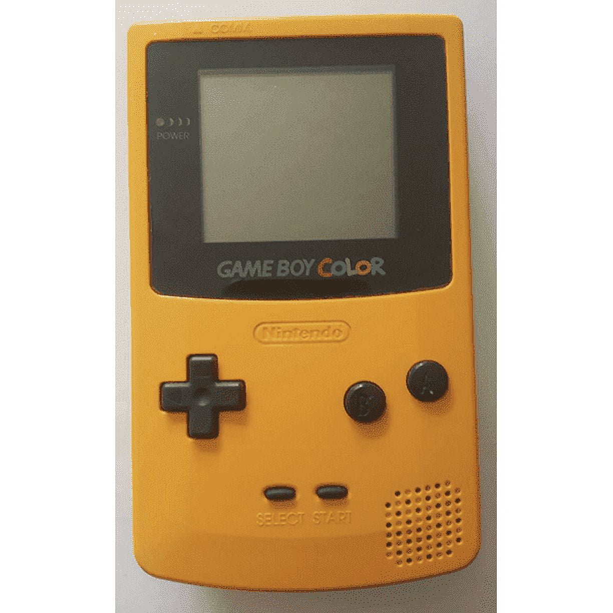 Nintendo GameBoy Game Boy Color - Yellow - Authentic - Used 
