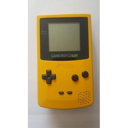 Nintendo GameBoy Game Boy Color - Yellow - Authentic