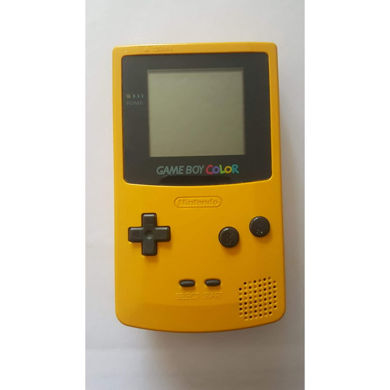  Limited Edition Pokemon Yellow Game Boy Color System : Video  Games