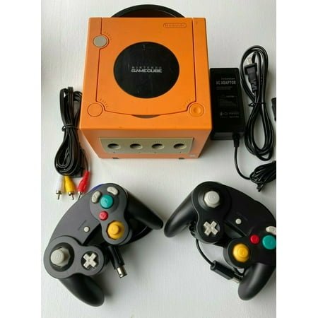 Nintendo GameCube Orange Console - Complete Bundle