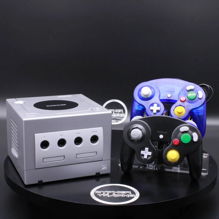 Restored Nintendo GameCube Video Game Controllers, Silver/Platinum