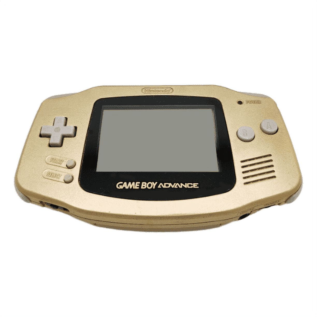 Pre-Owned Nintendo Gameboy Advance Gold Used - Walmart.com