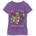 thumbnail image 1 of Nintendo Girls' Best Friends Have More Fun T-Shirt, 1 of 4