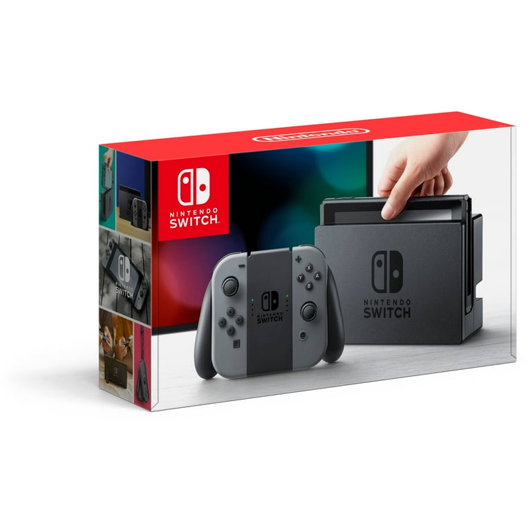 Nintendo Switch with Gray Joy-Con - Game console - Full HD - gray, black