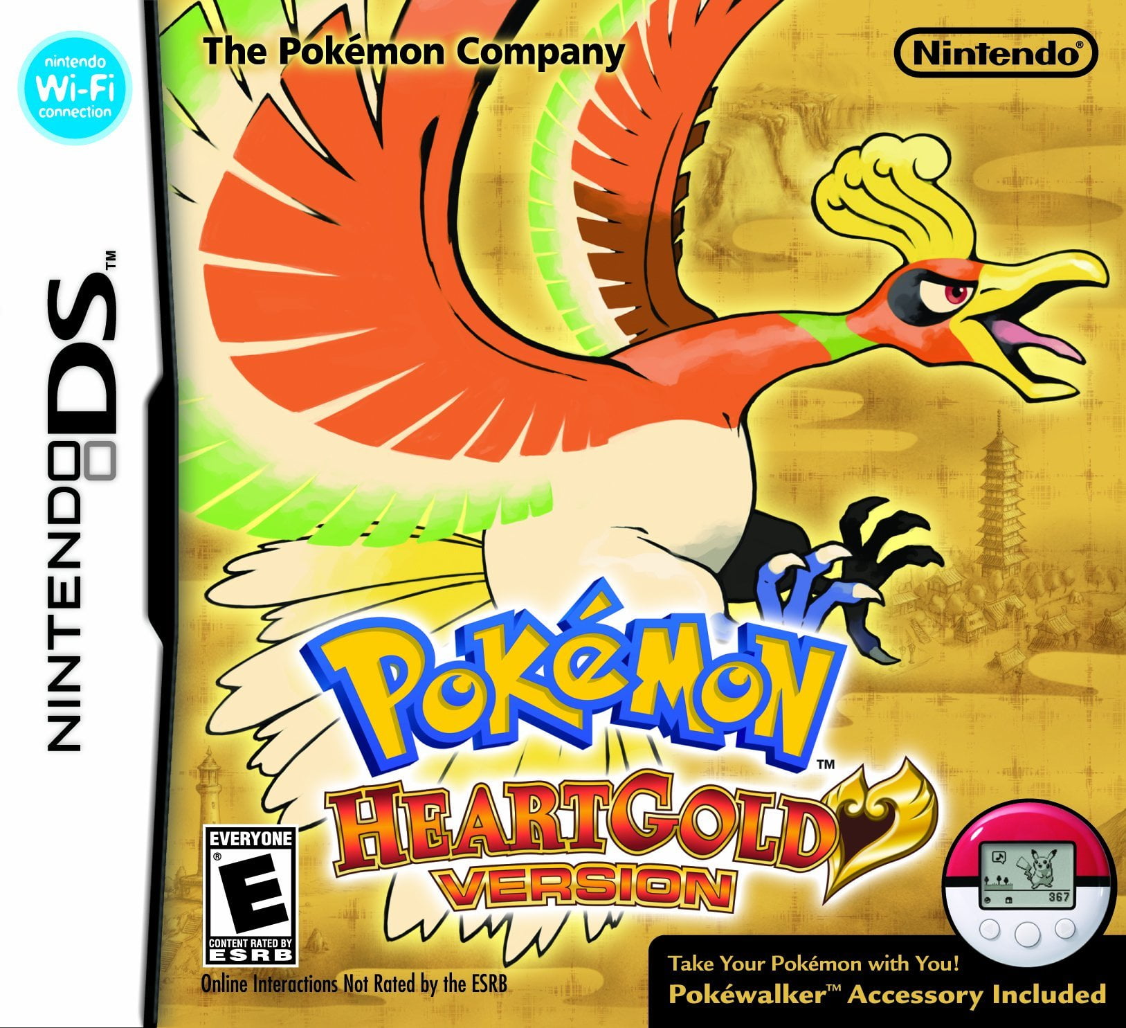 ニンテンドー3DS/2DS Nintendo DS Pokemon HeartGold Version Pokemon HeartGold Version Includes PokeWalker - Nintendo DS