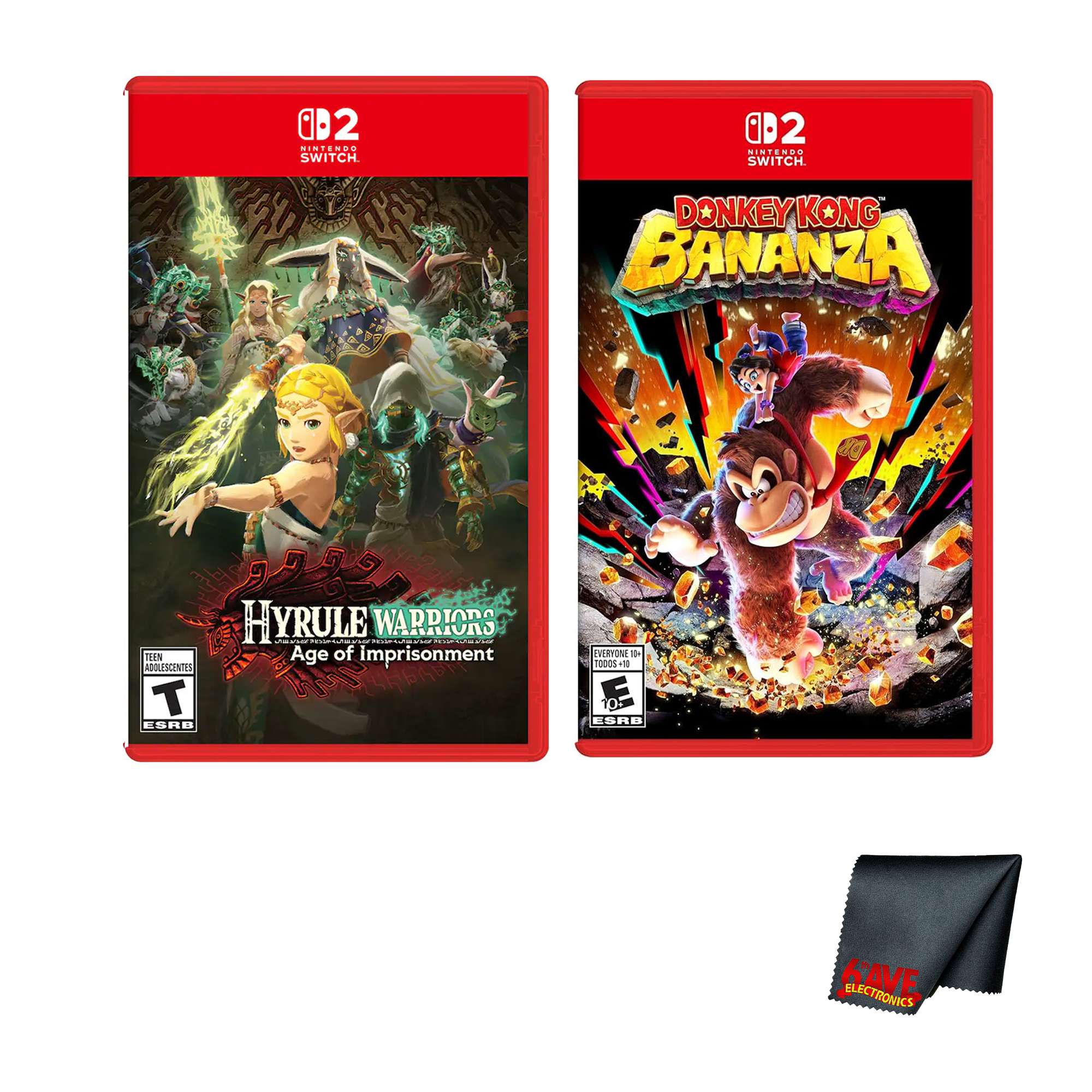 Nintendo Hyrule Warriors: Age of Imprisonment + Donkey Kong
