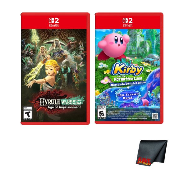Nintendo Hyrule Warriors: Age of Imprisonment + Kirby and the Forgotten Land + Star-Crossed World Switch 2