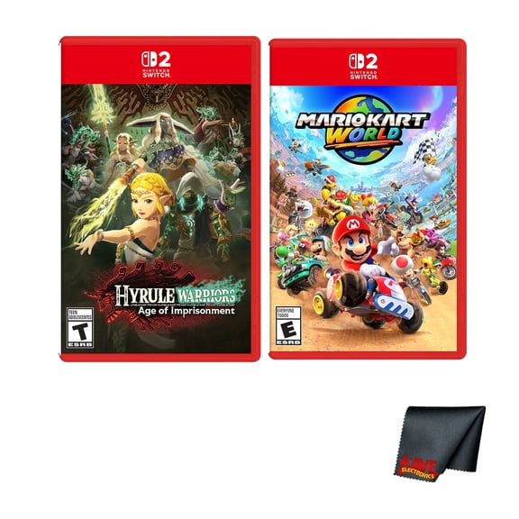 Nintendo Hyrule Warriors: Age of Imprisonment + Mario Kart World for Switch 2