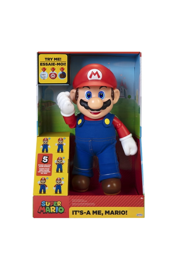 It's a Me Mario Feature Action Figure with Sound Effects