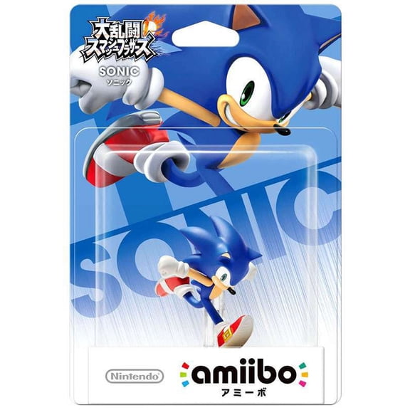 Nintendo Japanese Amiibo Sonic Mini Figure [Japanese]