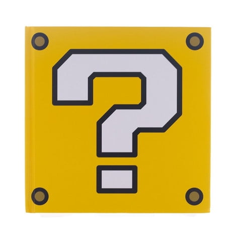 Nintendo Journal: Question Block & Sticker Set - Walmart.com