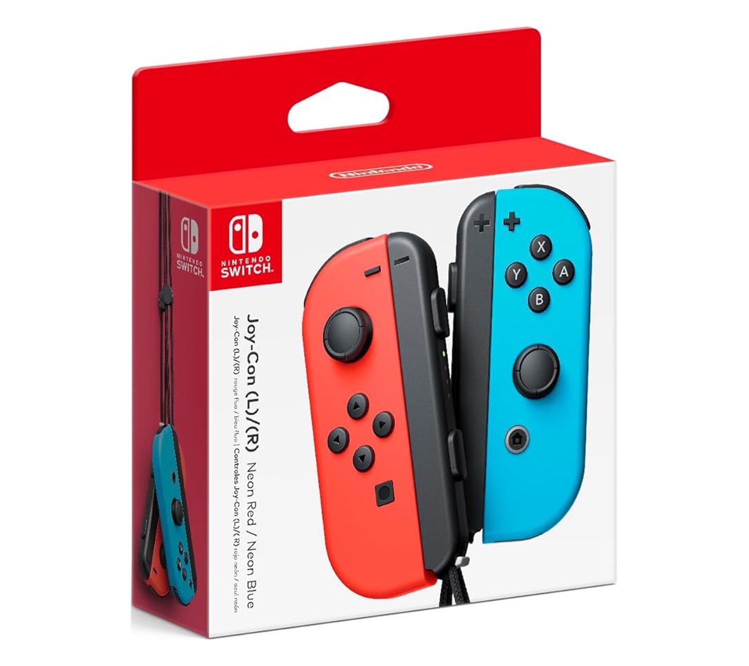 Nintendo Joy-Con (L/R) - Neon Red/Neon Blue (International Import