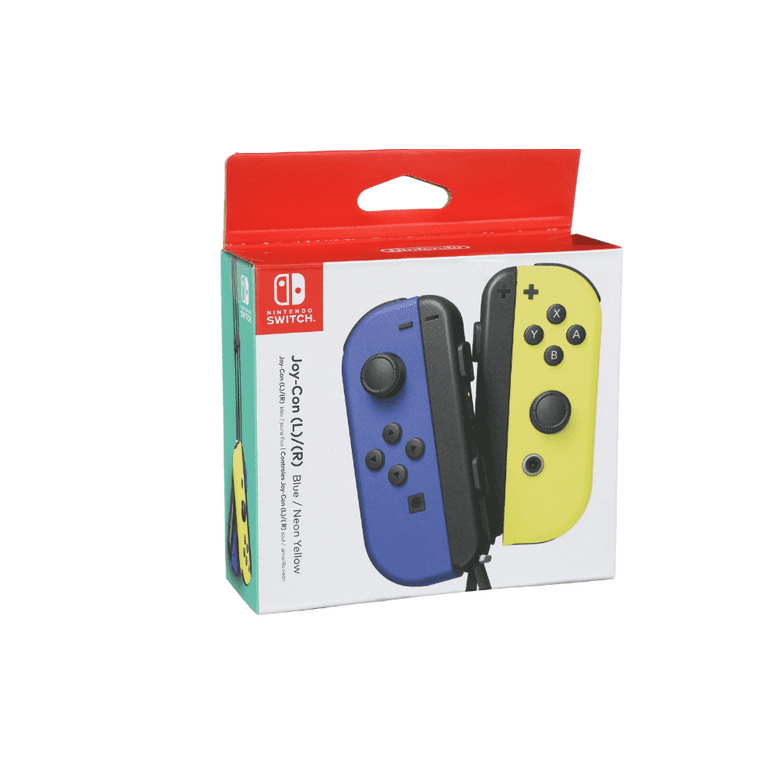 Nintendo Joy-Con (L/R) Controller Pair - Neon Red/Blue/Yellow