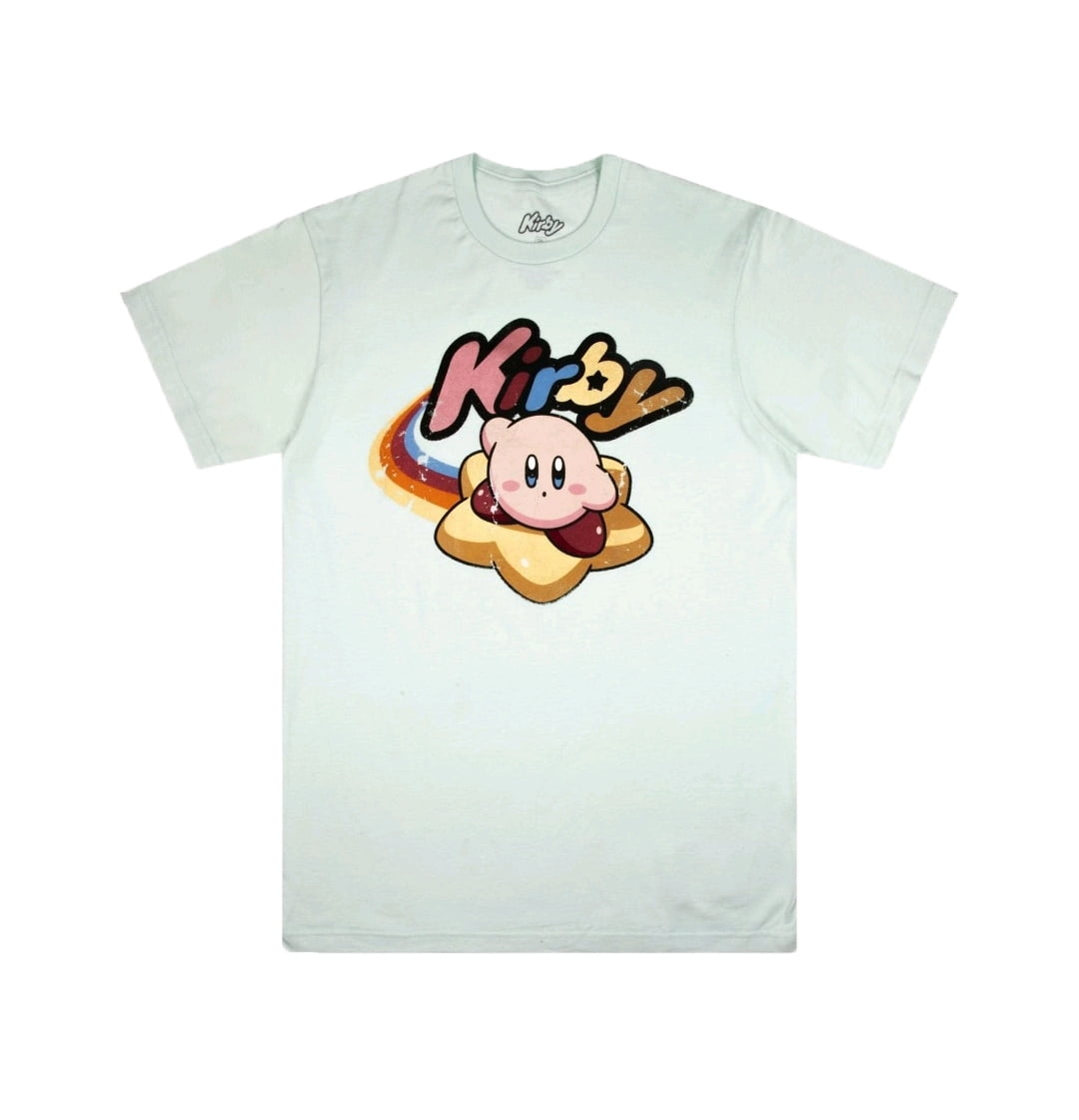 Nintendo Kirby Light Blue Graphic T-Shirt - 2XL