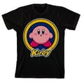 thumbnail image 1 of Nintendo Kirby T-Shirt Boys' Character Design Kids Short Sleeve Tee, 1 of 5