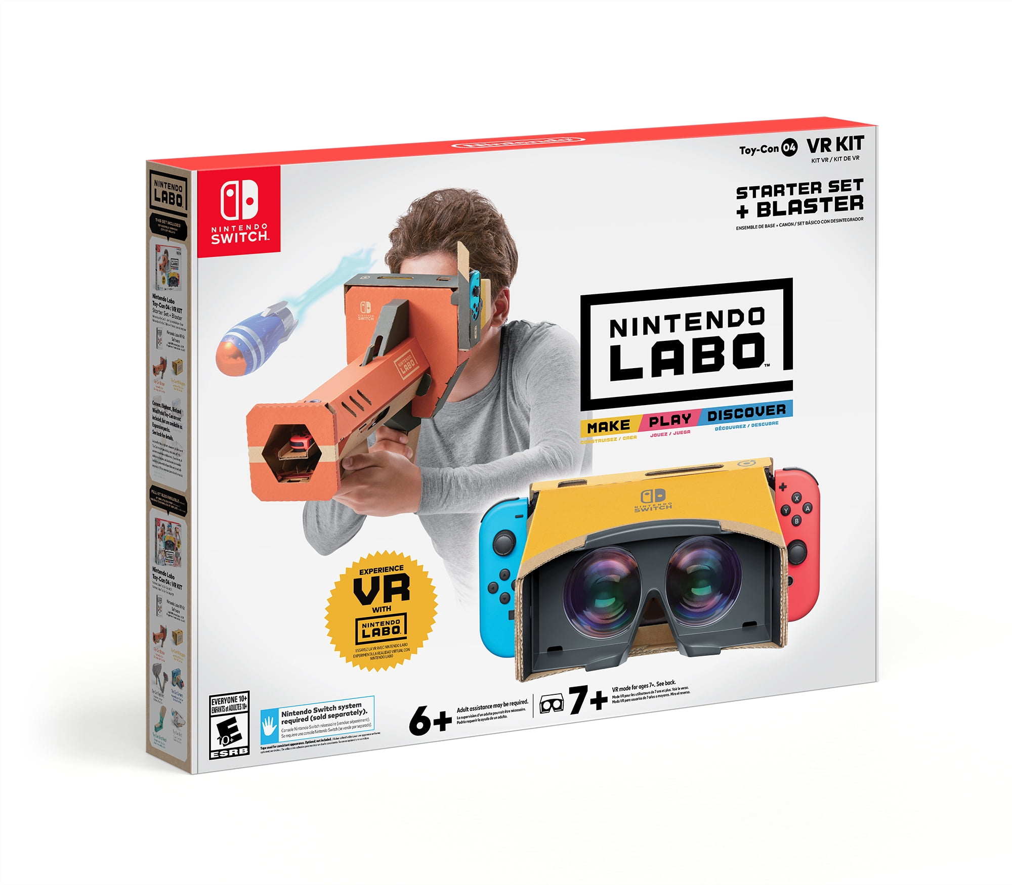Nintendo Labo Toy-Con 04: VR Kit - Starter Set + Blaster 