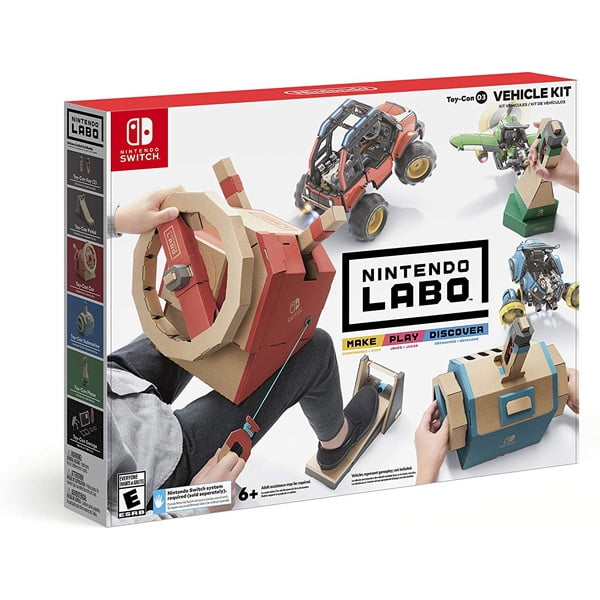Nintendo Labo Toy-Con 03: Customizable Vehicle Kit for Switch