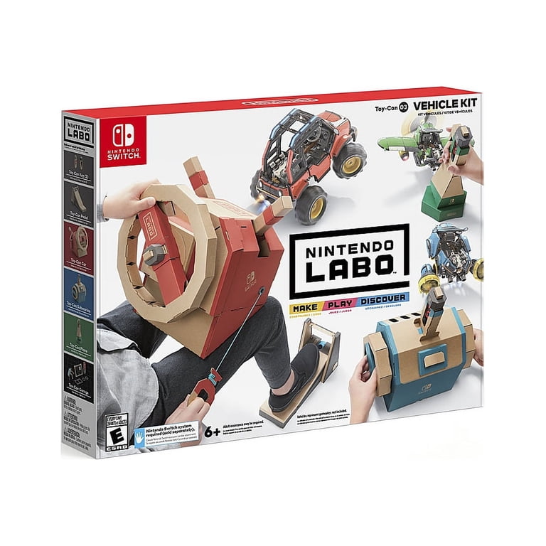 Nintendo Labo Toy-Con 03: Customizable Vehicle Kit for Switch