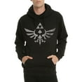 thumbnail image 1 of Nintendo Legend of Zelda Twilight Princess Triforce Hoodie, 1 of 1