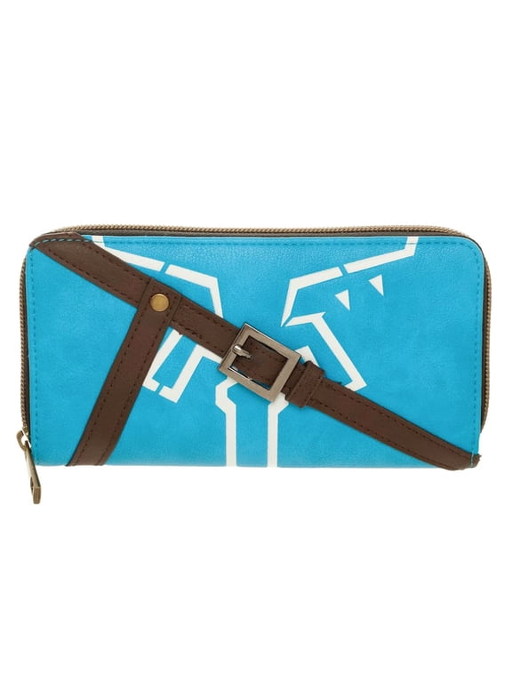 Legend of Zelda Women's Breath of the Wild Tunic Zip Around Wallet