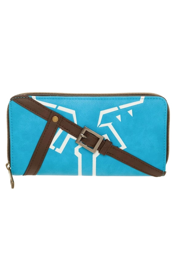Nintendo Legend of Zelda Women's Breath of the Wild Tunic Zip Around Wallet