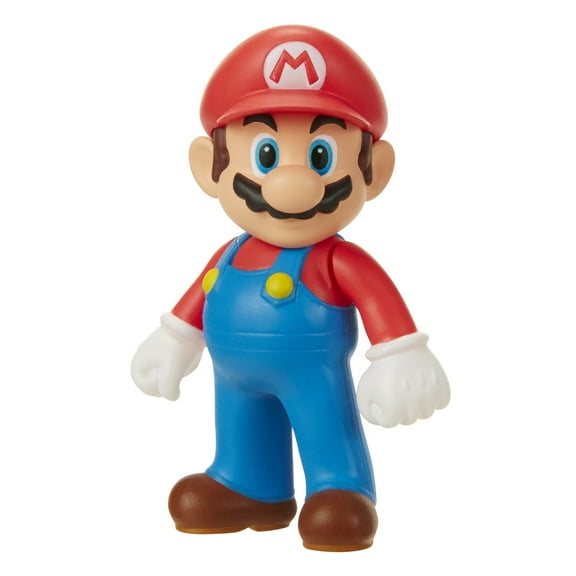 Nintendo Limited Articulation Standing Mario Action Figure (2.5" )