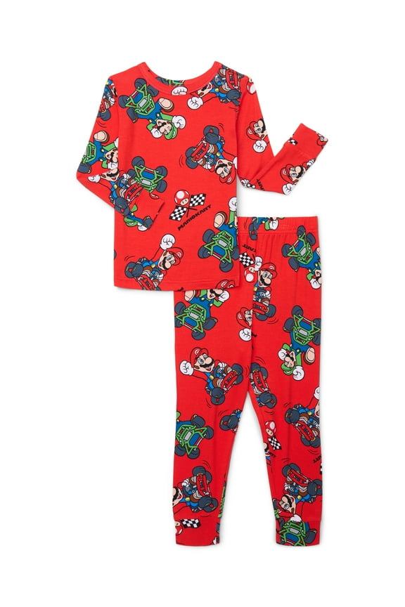 Boys Top and Pants Pajama Set, 2-Piece, Sizes 4-10