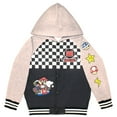 thumbnail image 1 of Nintendo Mario Kart Boys Button Up Hoodie Fleece Varsity Jacket Super Mario Hoodie for Kids (Size 4-16), 1 of 5