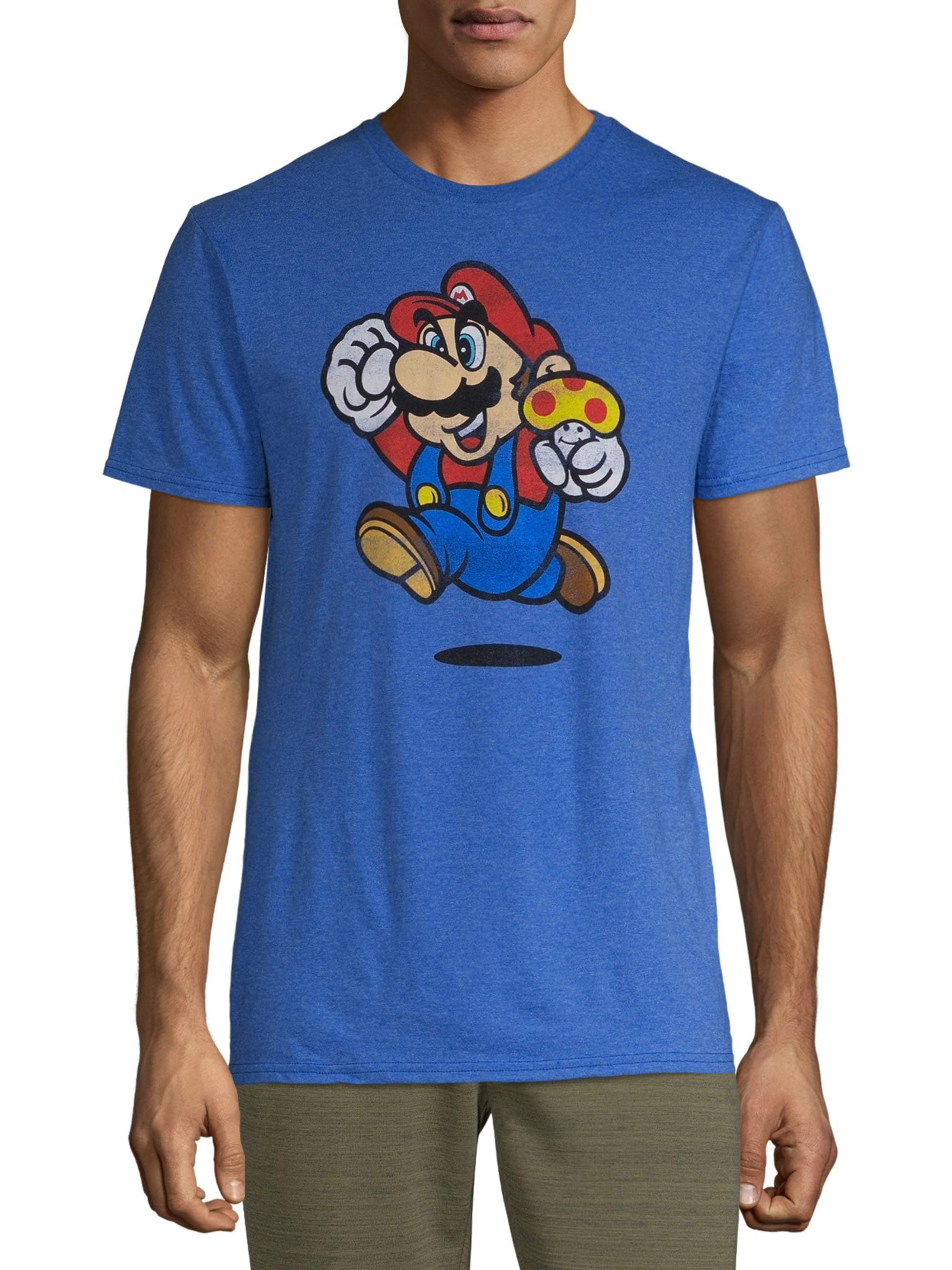 Super Mario Brothers Nintendo Mens T-Shirt - Original Glitch