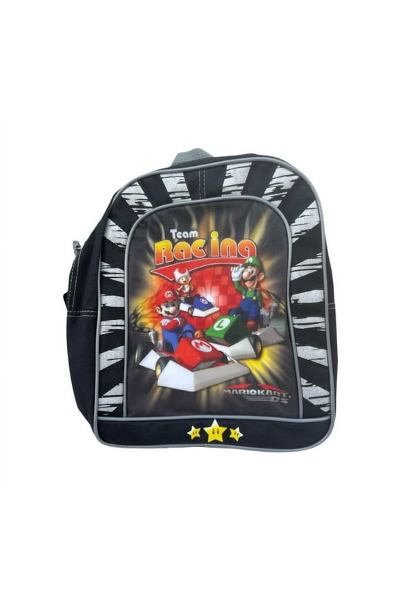 Nintendo Mario Team Racing Pre-K Toddler Size Small Backpack