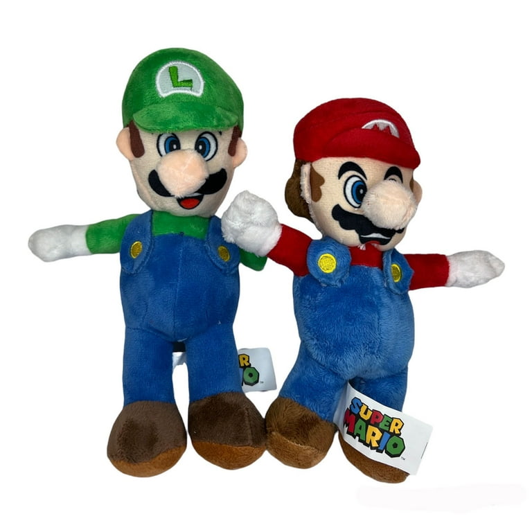 Nintendo Mario and Luigi 2 Plush Doll Set 8.5 inches