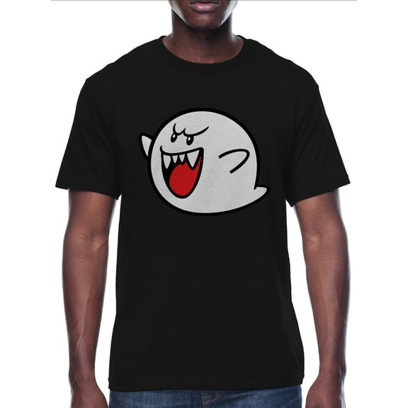 Nintendo, Men's & Big Men's Halloween Graphic Tee, Boo, Sizes XS-3XL