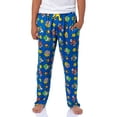 thumbnail image 1 of Nintendo Men's Super Mario Luigi Peach Yoshi AOP Soft Sleep Lounge Pajama Pants, 1 of 8