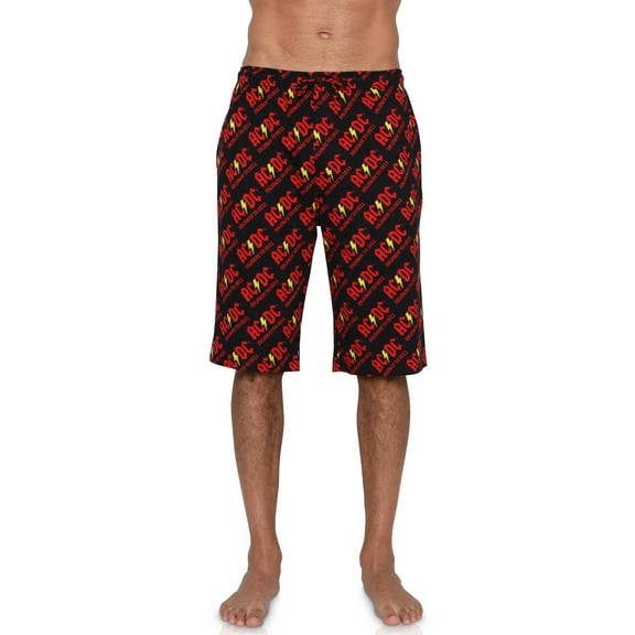 Nintendo Mens Boxer Shorts Adult Pajama Lounge Boxers Sleepwear, Black, Size: Small