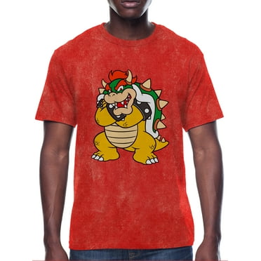 Nintendo, Mens Graphic Tee, Bowser Patch, Sizes S-3XL