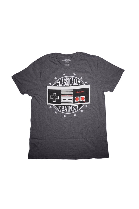 Nintendo Mens T-Shirt - Classically Trained Ornate NES Controller