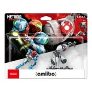 Nintendo - Metroid Dread Amiibo Figure 2-Pack Samus and E.M.M.I. Metroid Series