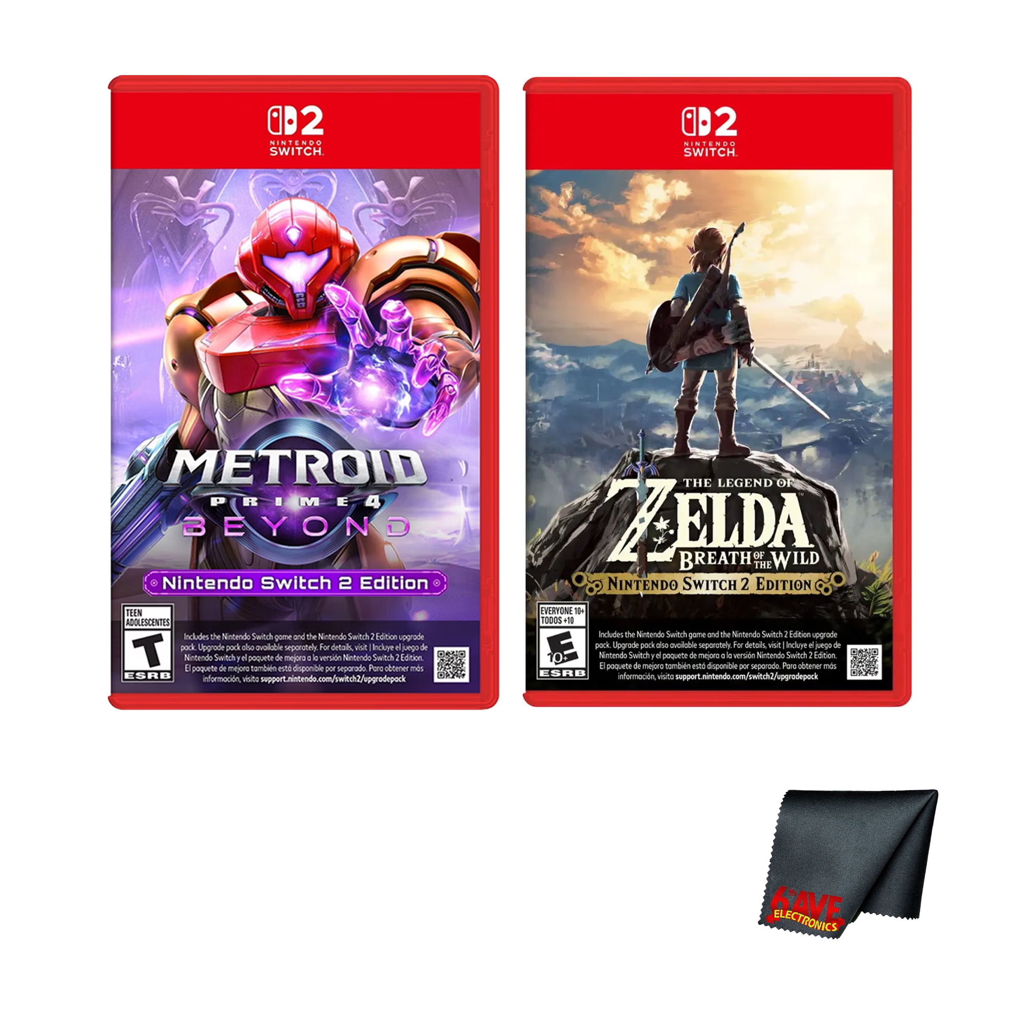 Nintendo Metroid Prime 4: Beyond + The Legend of Zelda: Breath of