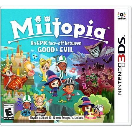 Restored Nintendo Miitopia: Standard Edition - Nintendo 3DS Physical